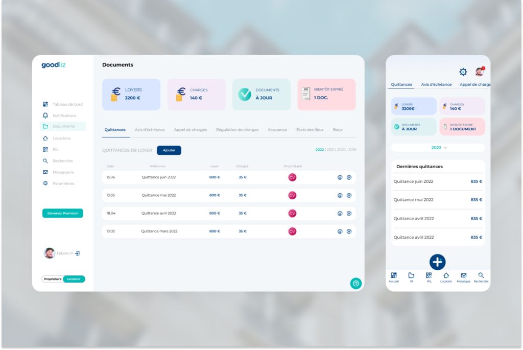 L'application mobile de gestion locative Goodliz